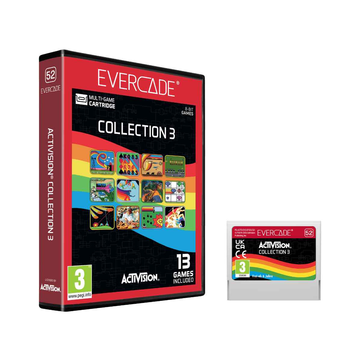 Retro Games Evercade Activision Collection 3