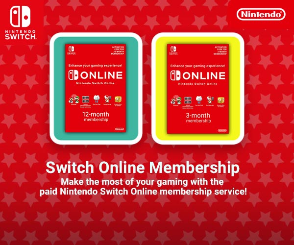 Nintendo Switch gift cards: where to buy Switch Online memberships