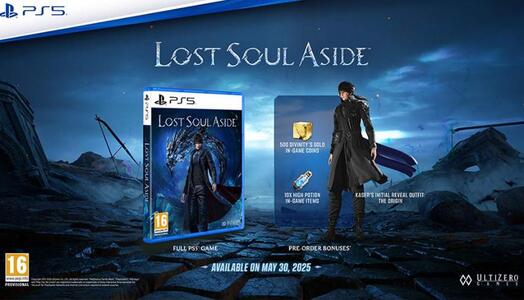 Pre-order incentive items:<br />
Kaser&rsquo;s initial reveal outfit: The Origin<br />
10x High Potion in-game items<br />
500 Divinity&rsquo;s Gold in-game coins