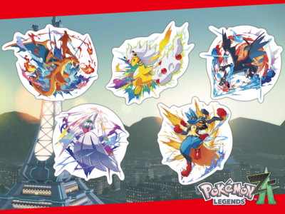Pre-Order now and get 5x FREE Pok&eacute;mon Stickers! [In-Box]