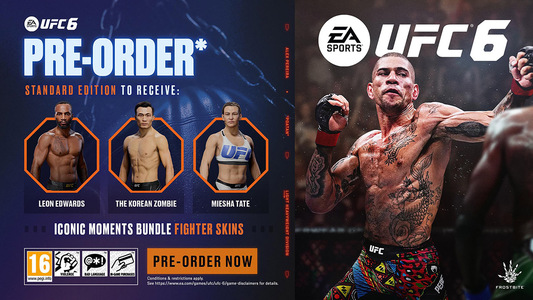 Pre order and receive ICONIC MOMENTS BUNDLE FIGHTER SKINS