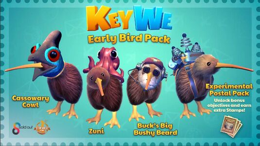 Pre-Order KeyWe and receive access to the <em><strong>&lsquo;Early Bird Pack&rsquo; </strong></em><br />
featuring a range of bonus in-game content*<br />
<em><strong>Any Current Pre-orders will also receive the Early Bird Pack.</strong></em>