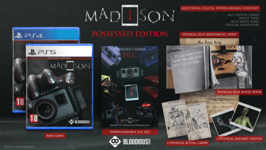 As well as the game on a cartridge, you also receive digital extras,<br />
including camera skins, the digital story book of blue knees,<br />
digital set of ritual cards, and more.