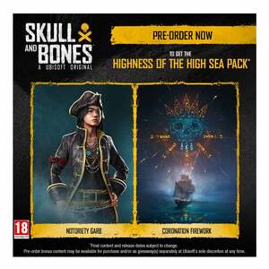PRE-ORDER BONUS*:<br />
<br />
Pre-order bonus contains the Highness<br />
of the High Sea Pack, which includes the<br />
Notoriety Garb and Coronation Firework.<br />
*Final content and release dates subject<br />
to change. Pre-order bonus content may<br />
be available for purchase and/or as<br />
giveaway(s) separately at Ubisoft&rsquo;s sole<br />
discretion at any time.