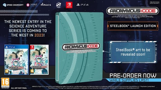 Pre-Order to recieve the SteelBook Launch Edition!