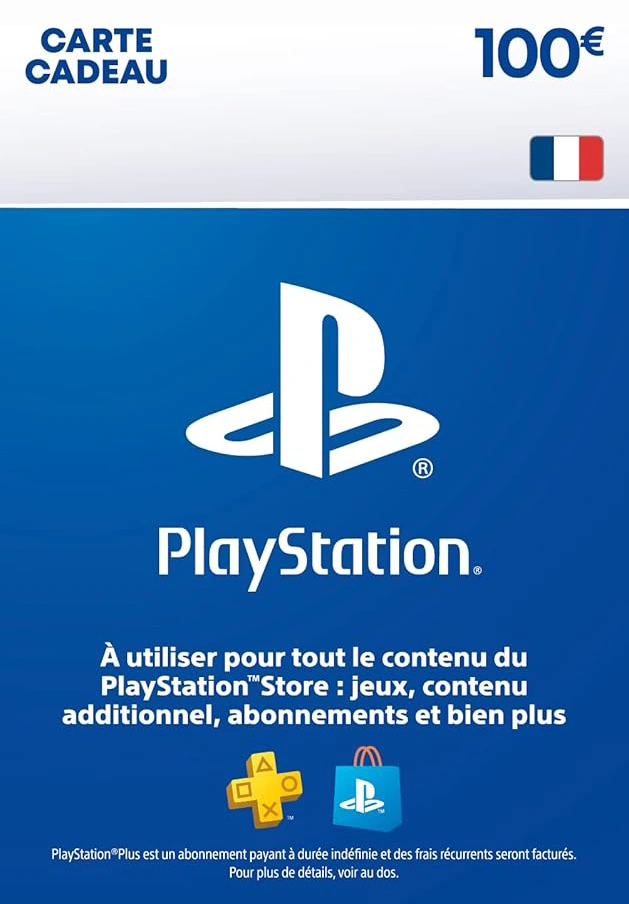 Image of Carte Cadeau PlayStation Store 100 € PSN France