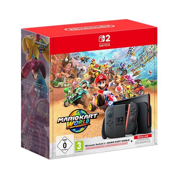 Image of Nintendo Switch 2 Console + Mario Kart World - Switch 2