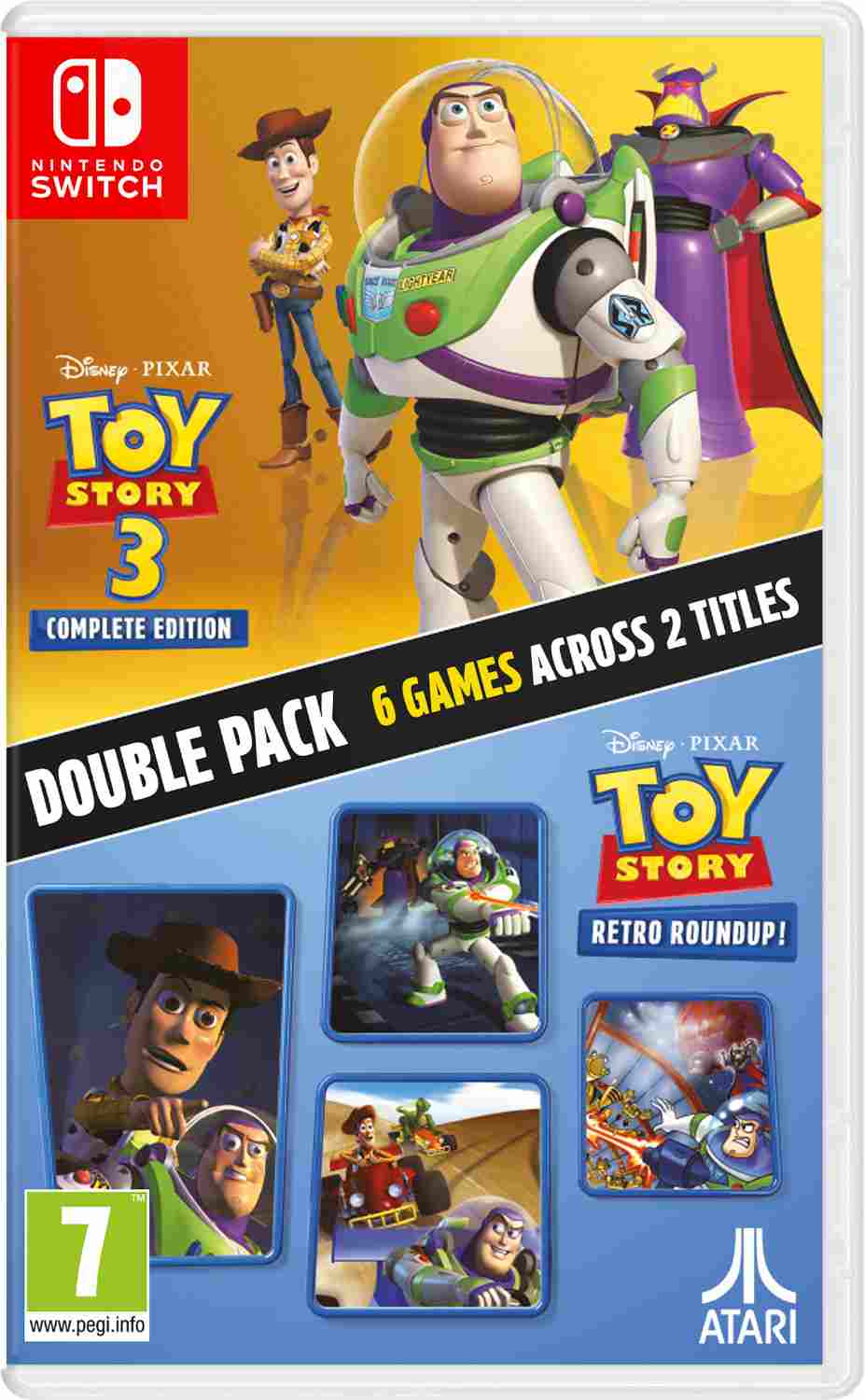 Image of Toy Story: Retro Roundup! + Toy Story 3 Complete Edition Double Pack – Switch