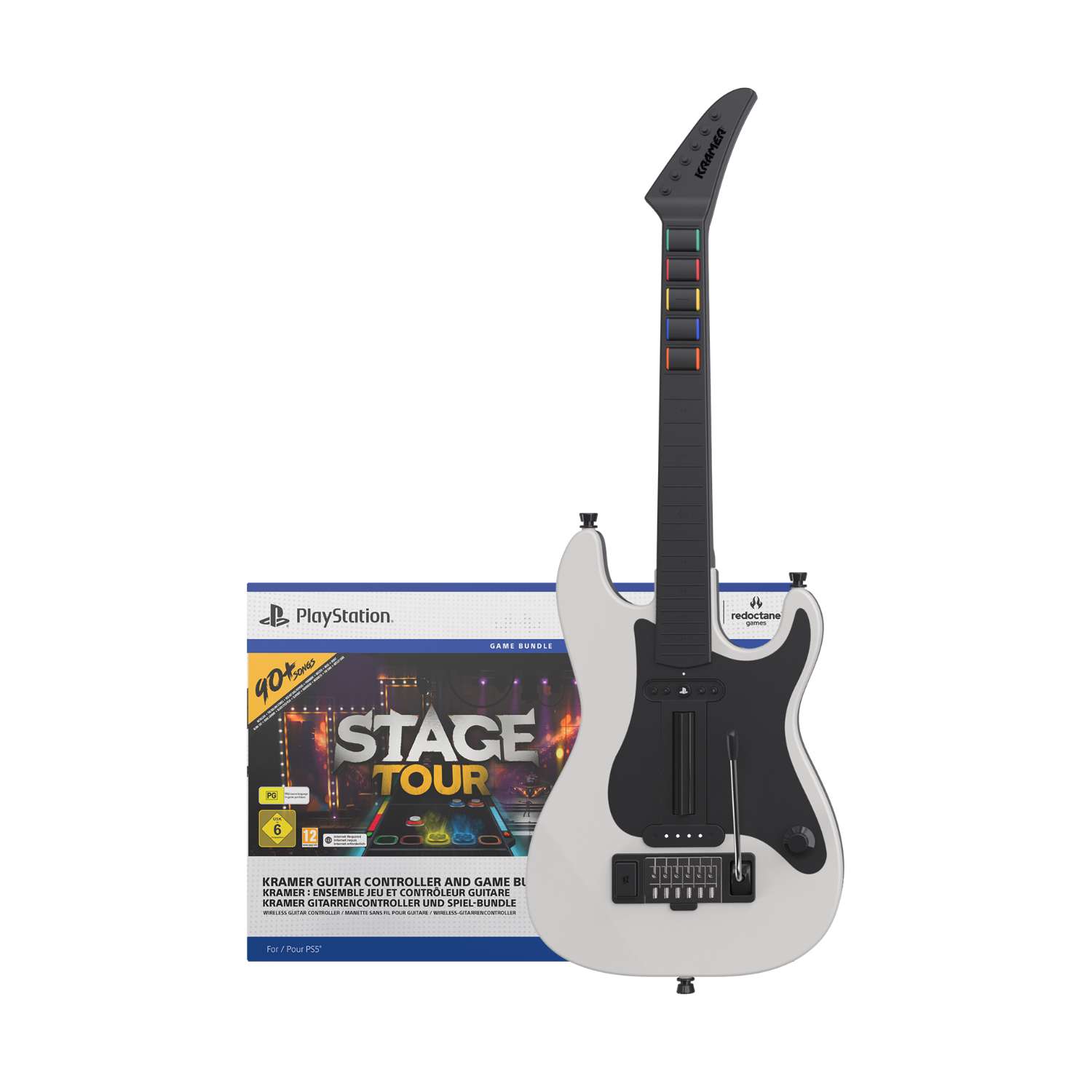 Image of Stage Tour Game + Kramer Guitar Controller Bundle - PS5
