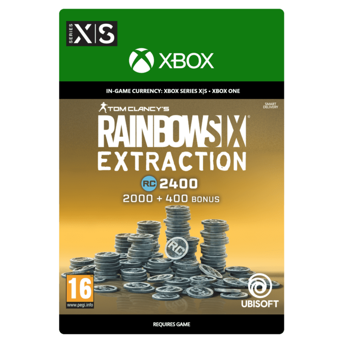 Tom Clancy's Rainbow Six Extraction: 2,400