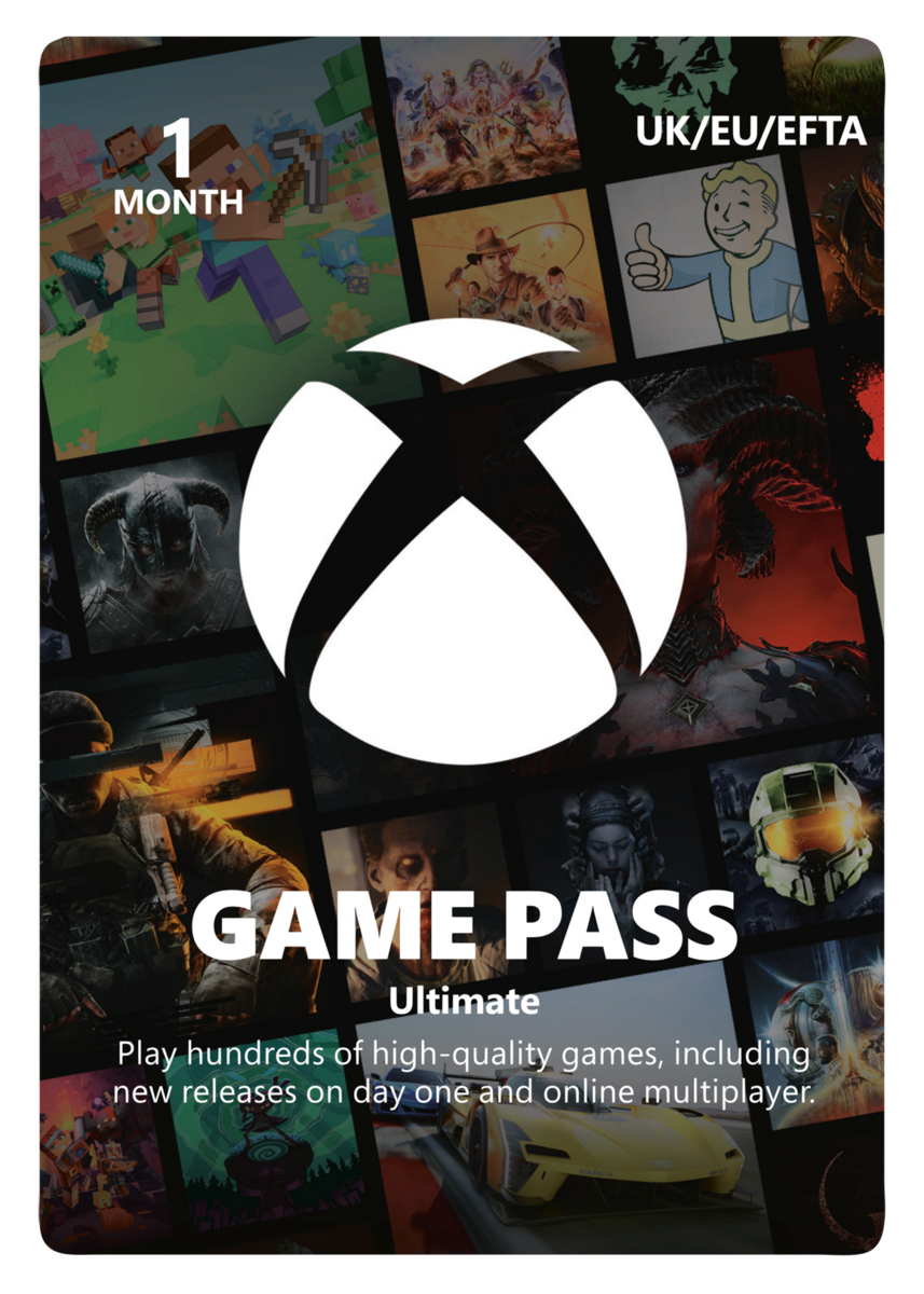Xbox Game Pass Ultimate 1 Month Subscription Xbox One / PC (UK+EU+EFTA)