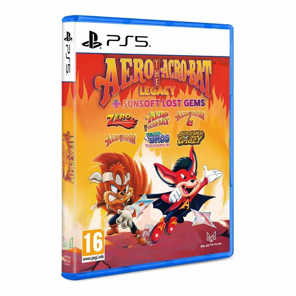 Image of Aero The Acro-Bat Legacy + Sunsoft Lost Gems - PS5