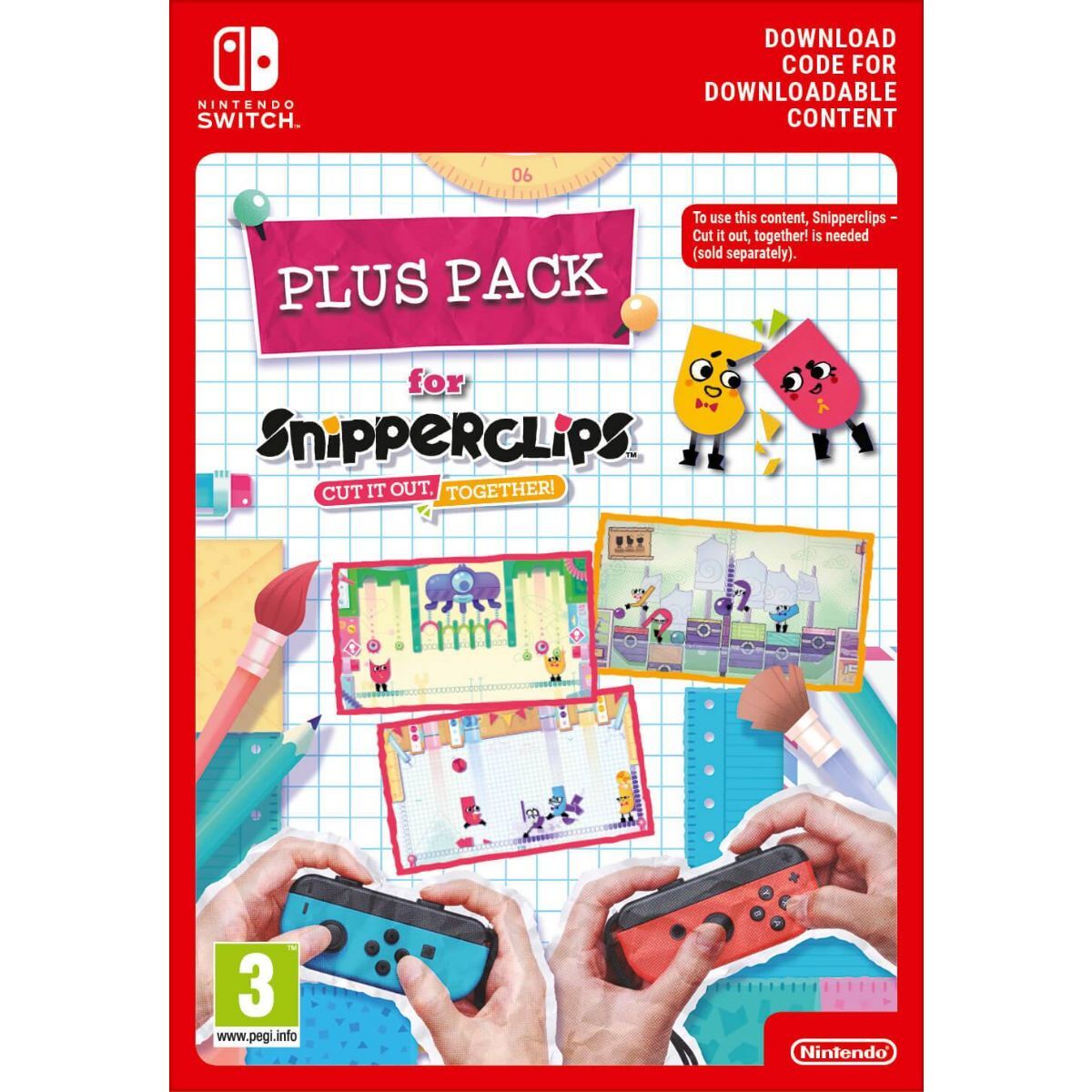 Image of Snipperclips: Cut it out together PlusPack