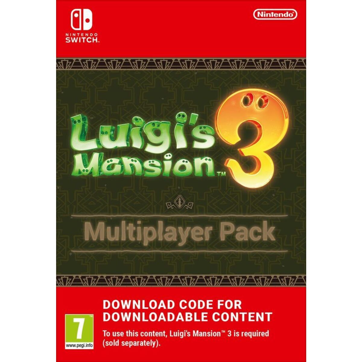 Image of Luigi's Mansion 3 Multiplayer Pack SWITCH Download ( Uk - EU)