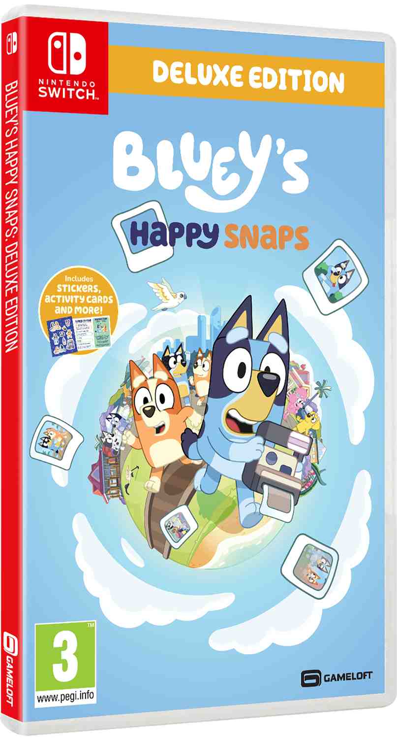 Image of BLUEY’S HAPPY SNAPS: Deluxe Edition - Switch