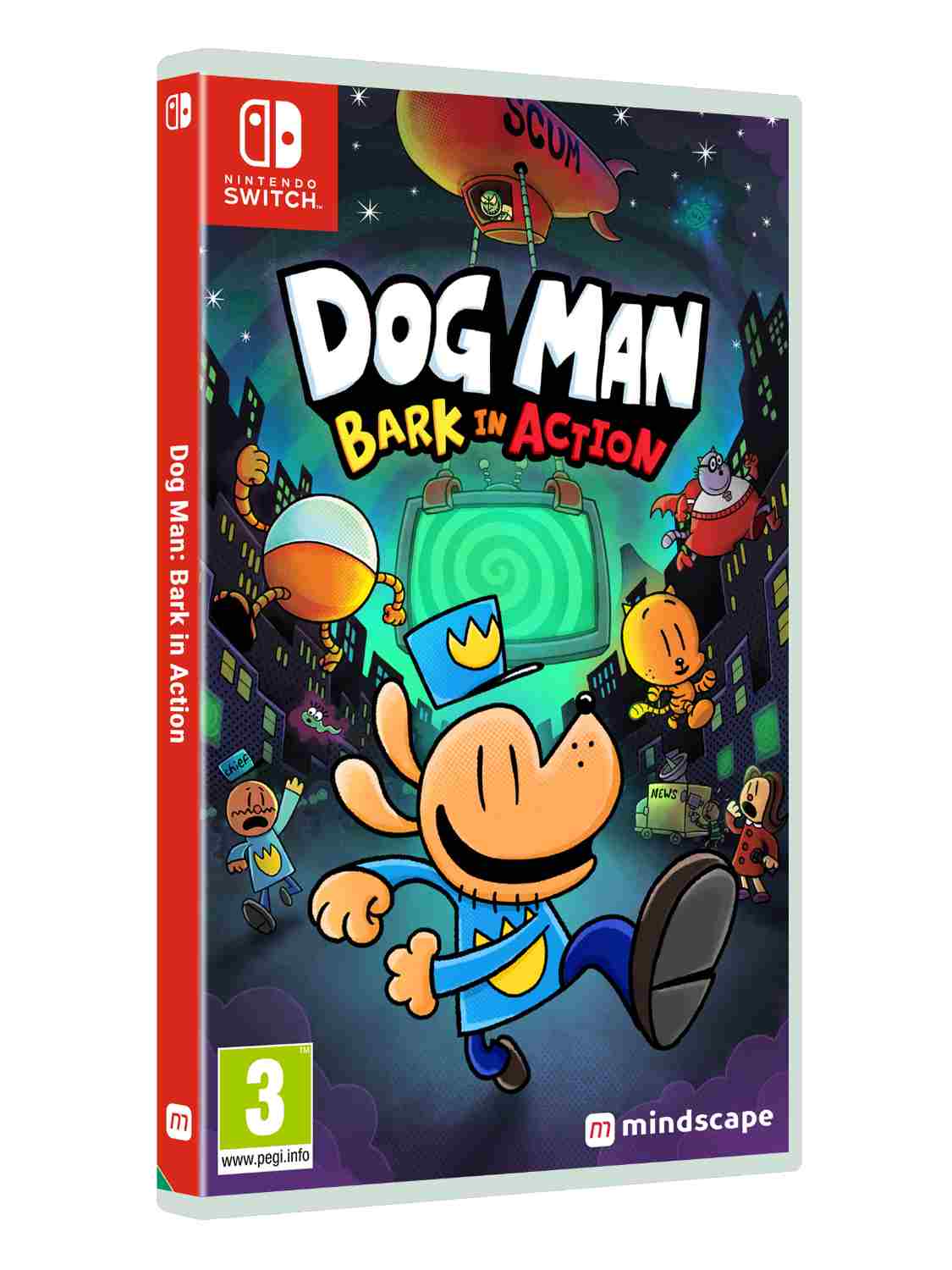 Image of Dog Man: Bark In Action - Switch