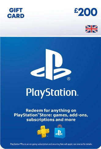 Image of PlayStation Store Gift Card £200 PS5 / PS4 | PSN UK Account