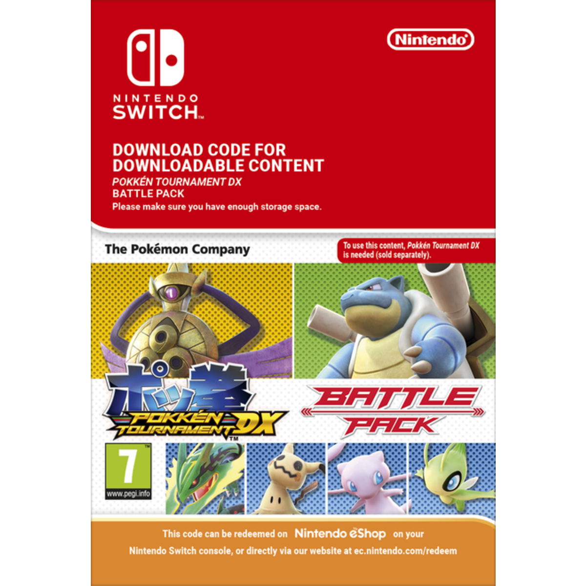 Image of Pokken Tournament DX Switch Battle Pack