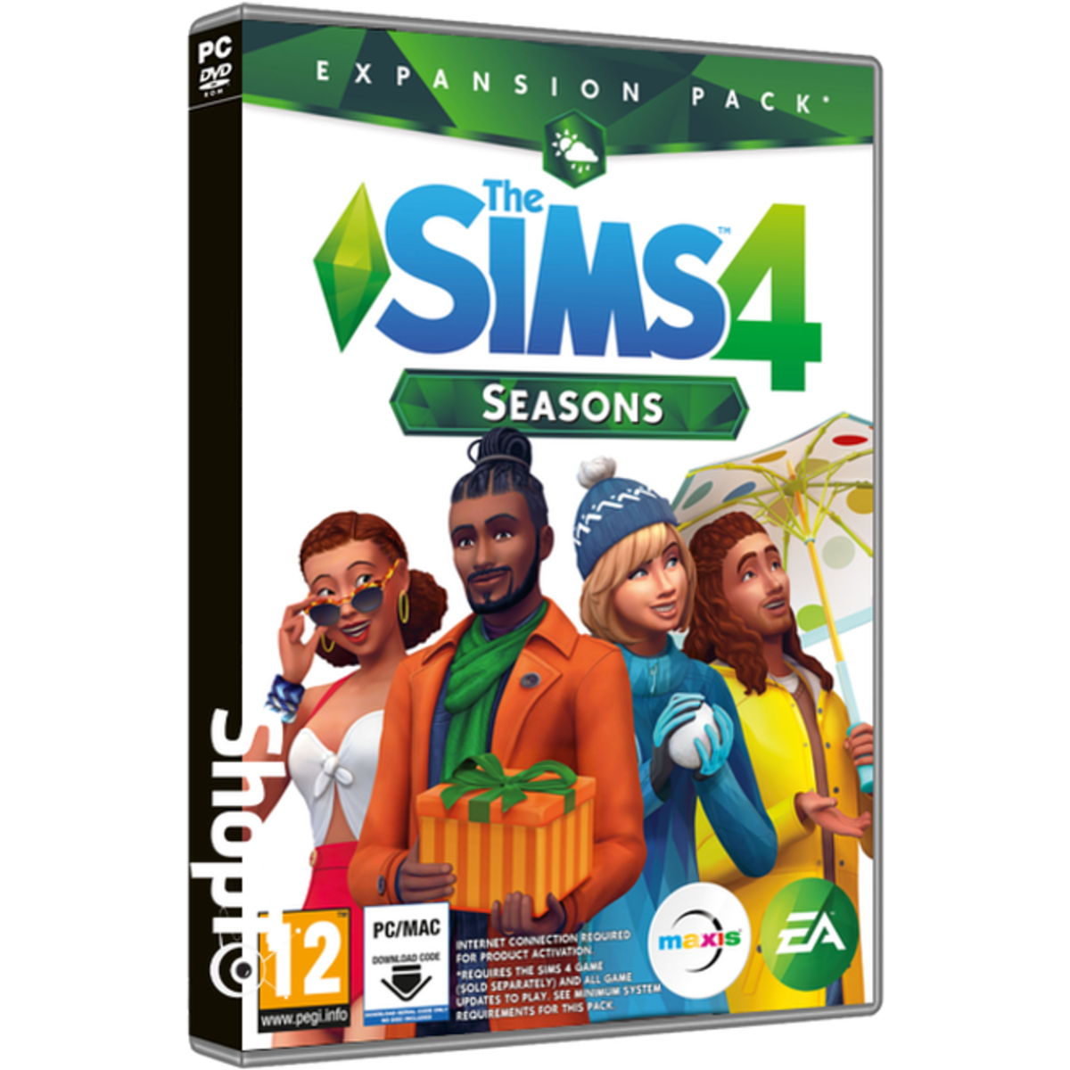 The Sims 4 Seasons - Code in Box