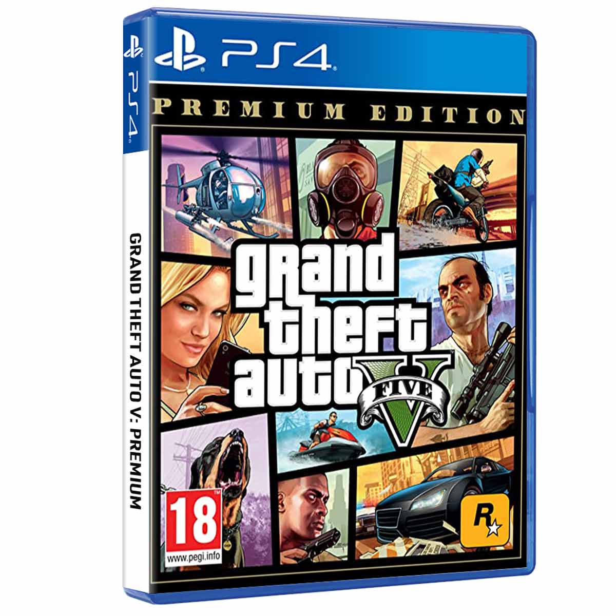 med undtagelse af Bibliografi Forfølgelse Buy Grand Theft Auto V (GTA V) Premium Edition PS4 - ShopTo.net