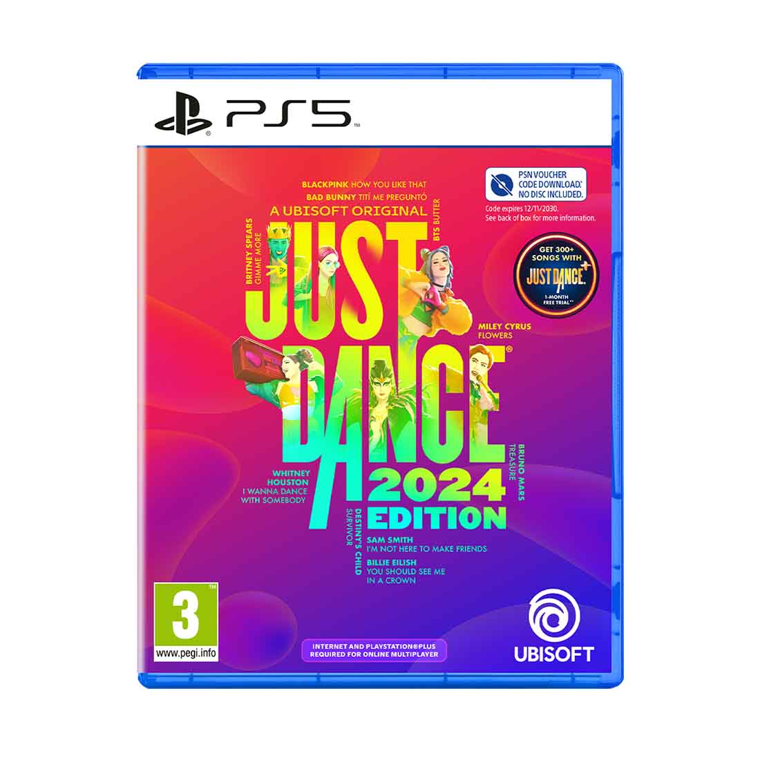 Just Dance 2024 Edition -  Exclusive Bundle | PlayStation 5 (Code in  Box & Ubisoft Connect Code)