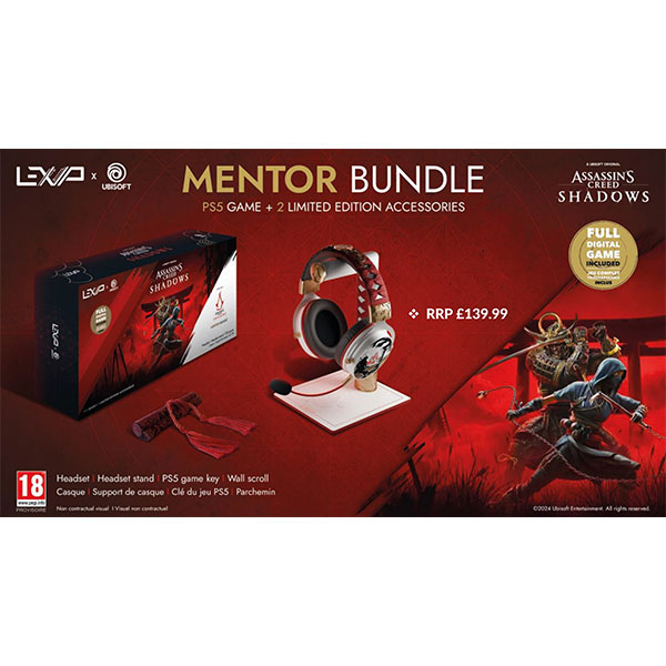 Lexip x Ubisoft Assassins Creed: Shadows Mentor Bundle - PS5