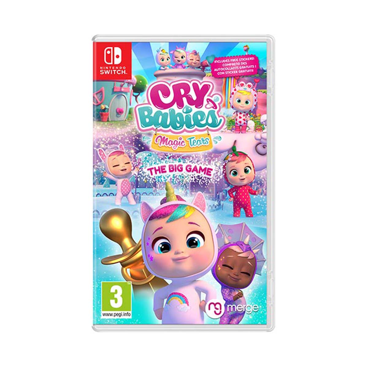 Image of Cry Babies Magic Tears: The Big Game - Switch