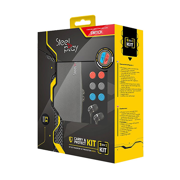Photos - Console Accessory Lexip SteelPlay Carry & Protect Kit - Switch 