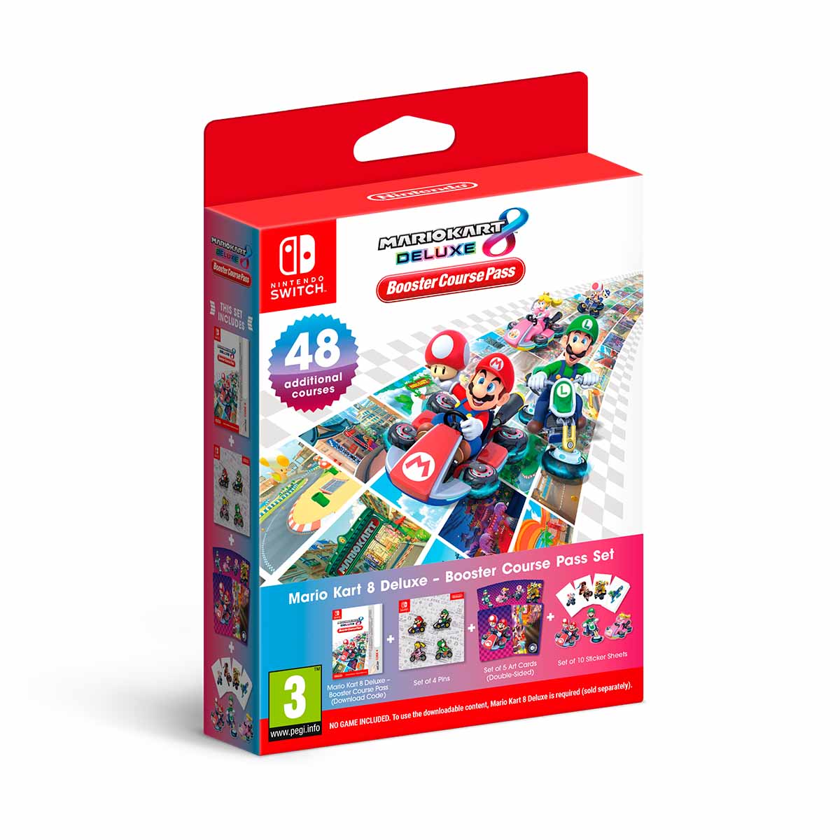 Mario Kart 8 Deluxe Booster Course Pass Set Switch