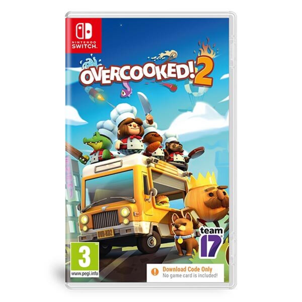 Photos - Game Fireshine  Overcooked! 2  - Switch(Download Code in Box)
