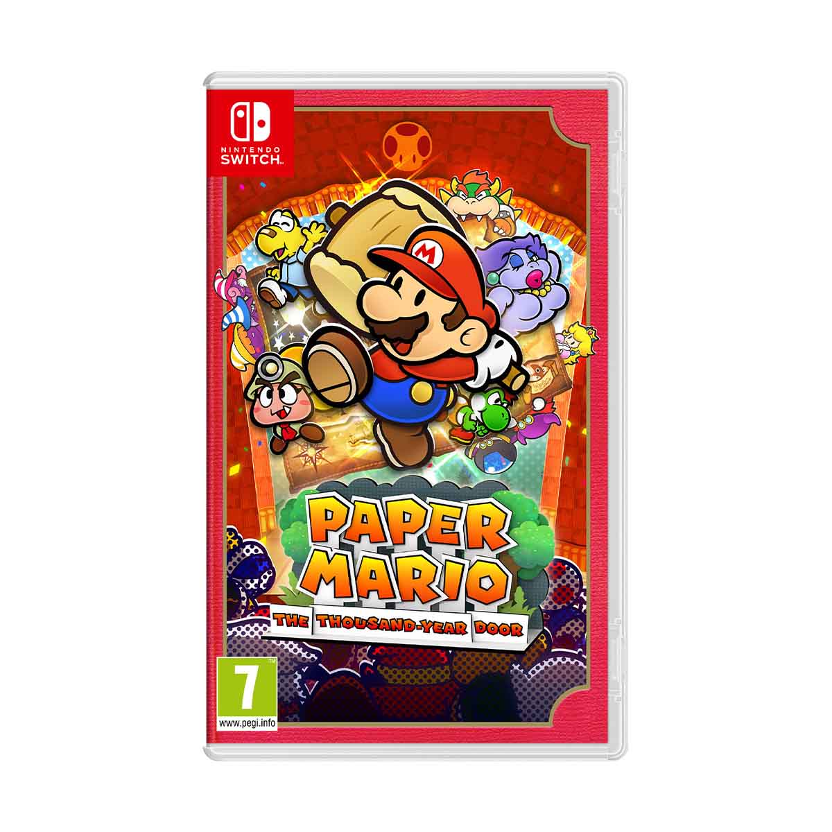 Image of Paper Mario: The Thousand-Year Door - Switch + Sticker Sheet + Paper Plane