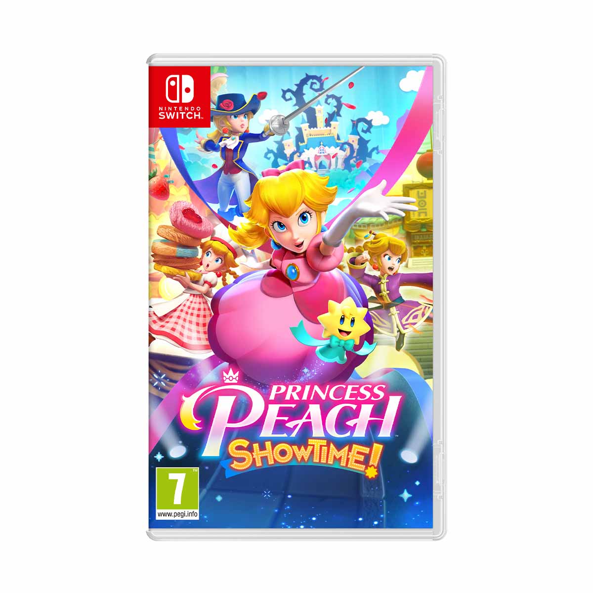Image of Princess Peach Showtime - Switch + Princess Peach Pin