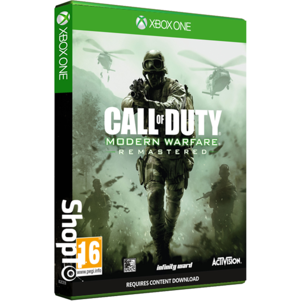 call of duty modern warfare remastered xbox one