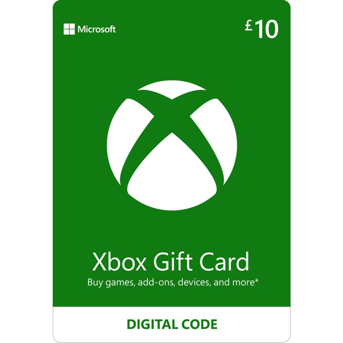 Xbox Gift Card £10 - Xbox Series X | S - Xbox One