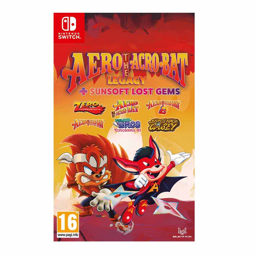 Image of Aero The Acro-Bat Legacy + Sunsoft Lost Gems - Switch
