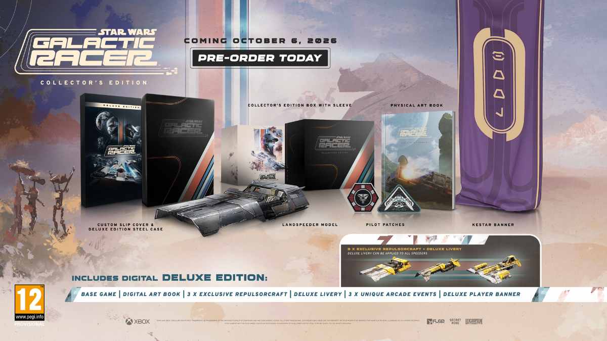 Image of STAR WARS: Galactic Racer Collectors Edition - XBX
