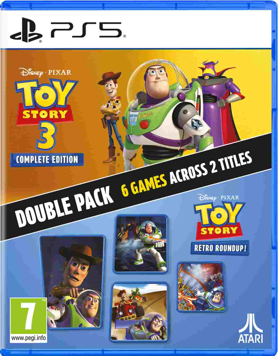 Image of Toy Story: Retro Roundup! + Toy Story 3 Complete Edition Double Pack - PS5