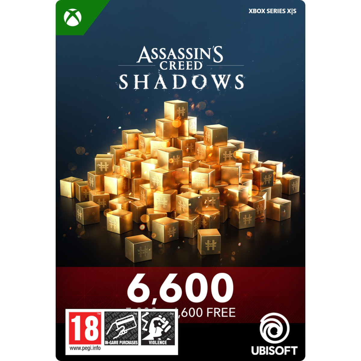 Assassins Creed Shadows: 6600 Helix Pack Xbox Series X | S