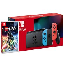 Nintendo Switch Console Neon Red - Neon Blue + 