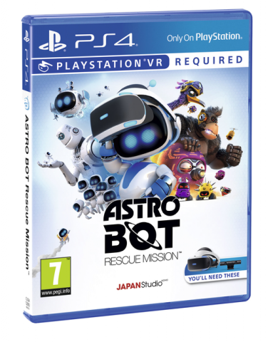 Astro Bot Rescue Mission PSVR Packshot