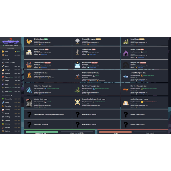 Melvor Idle: Throne of the Herald