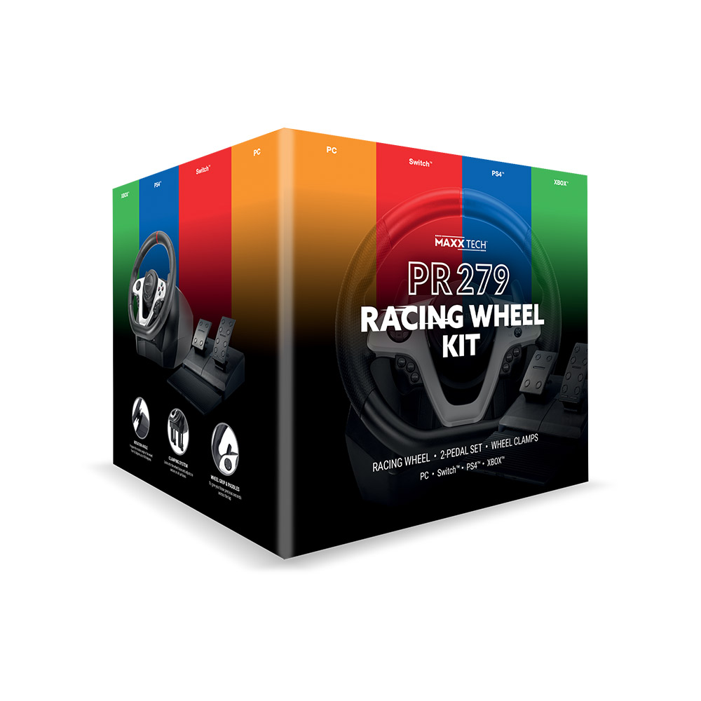 Maxx Tech PR279 Racing Wheel Kit - Multi-platform