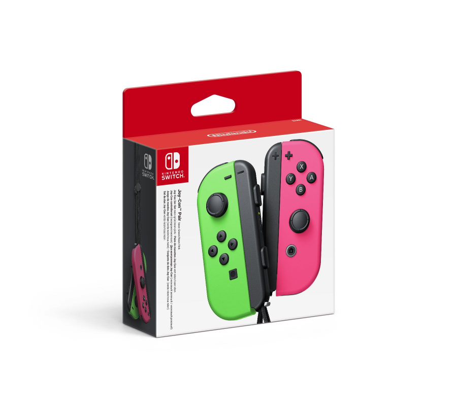 Joy-Con Pair Neon Green and Neon Pink - Switch