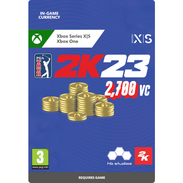PGA Tour 2K23 - 2,700 VC Pack