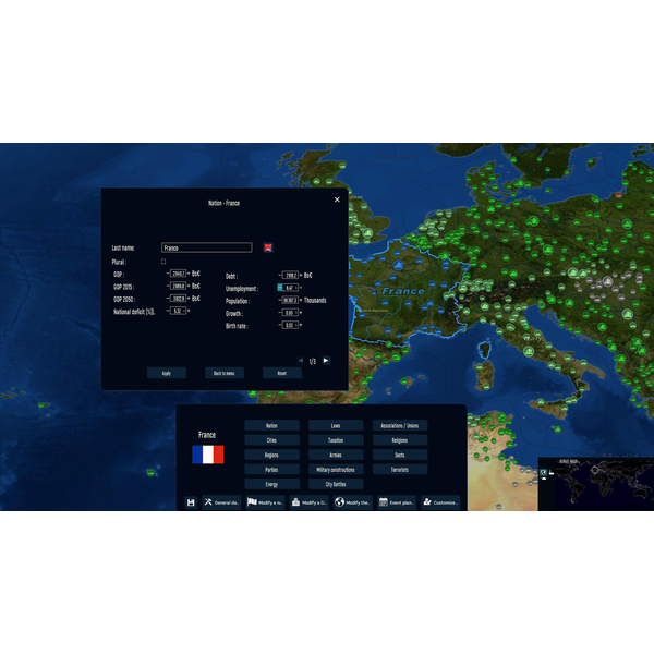 Modding Tool Add-on - Geo-Political Simulator 5 (Row)
