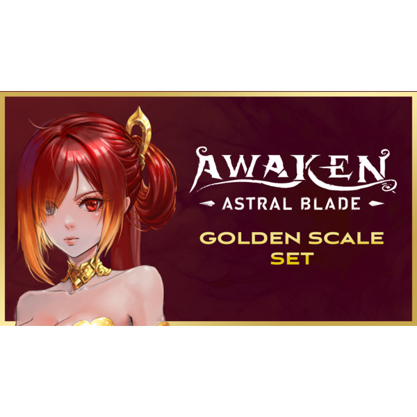 Awaken Astral Blade Golden Scale Set