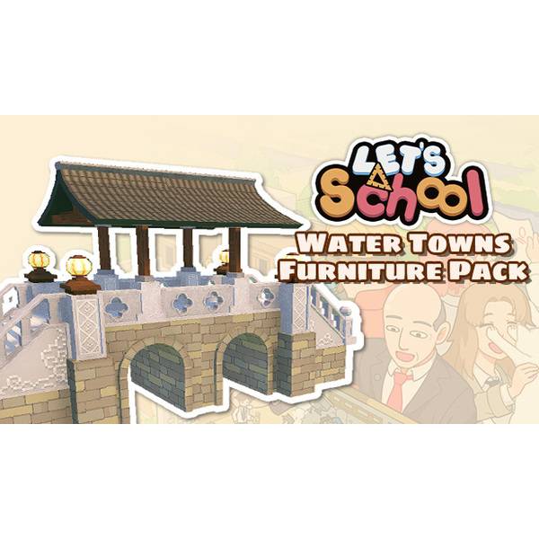 Let's School - Water Towns Furniture Pack