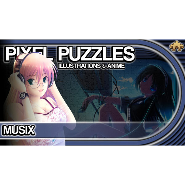 Pixel Puzzles Illustrations & Anime - Jigsaw Pack: Musix