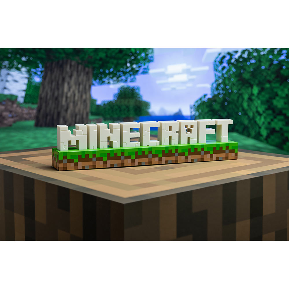 Minecraft Logo Light