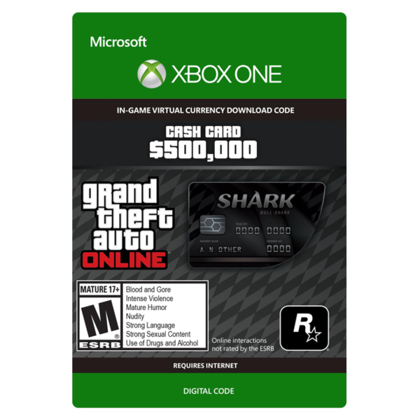Grand Theft Auto V: Bull Shark Cash Card